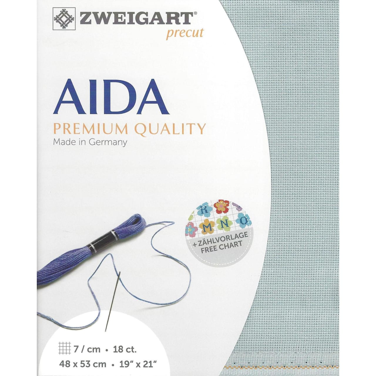 Zweigart® Belfast Fein-Aida 18 Count Pre-Cut Fabric